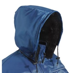 Parka Térmica Azul Forrada