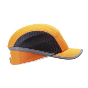 Gorra Antichoque Naranja Alta Visibilidad