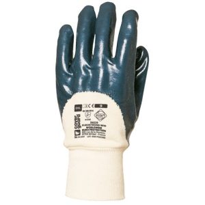 Guantes Eurotril Doble Nitrilo Talla 9 Azul